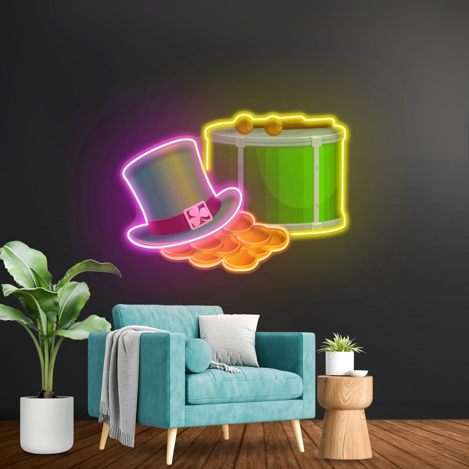 Leprechaun Trap St Patrick Day Led Signs - Shineneon