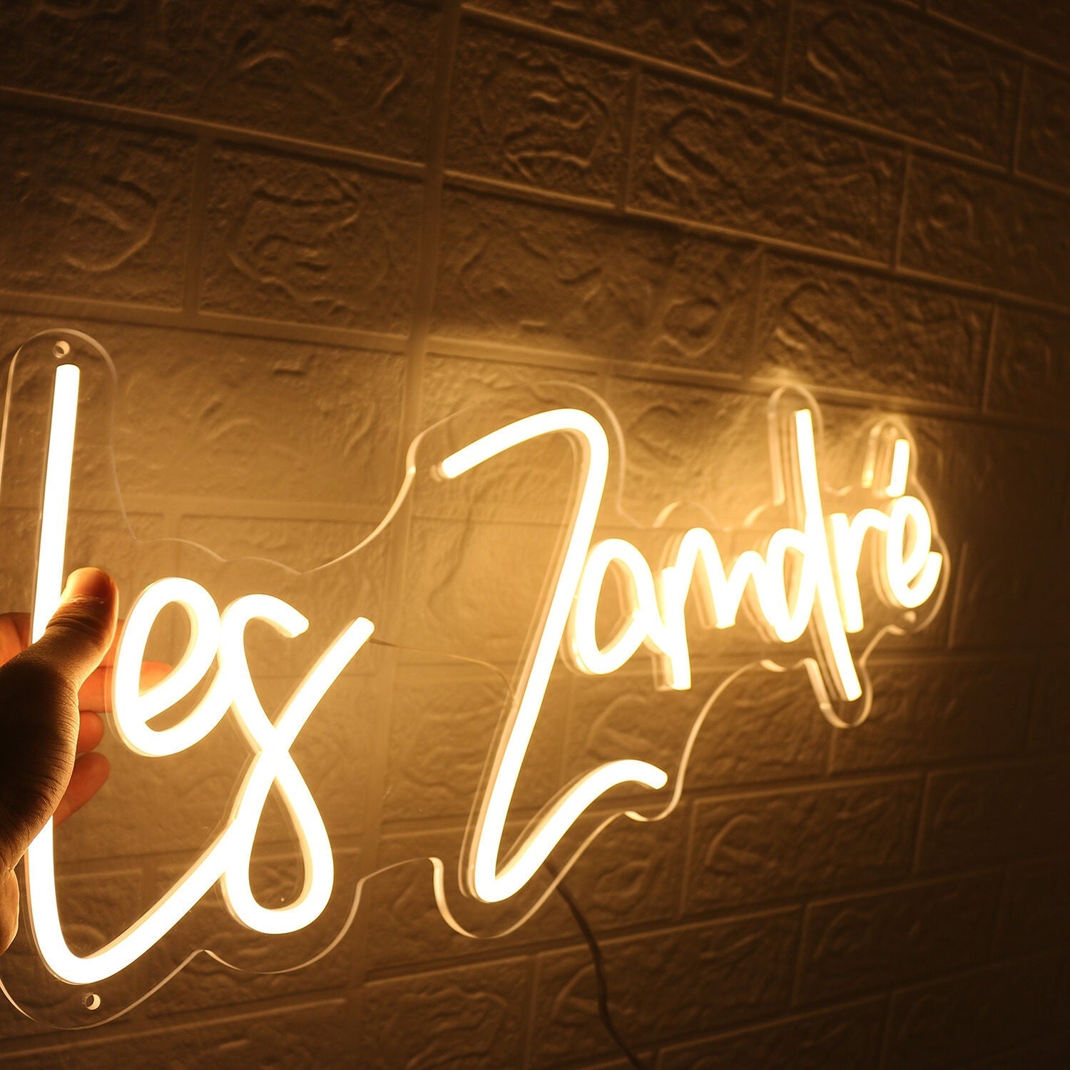 Les Zamdre Yellow Led Neon Sign - Shineneon