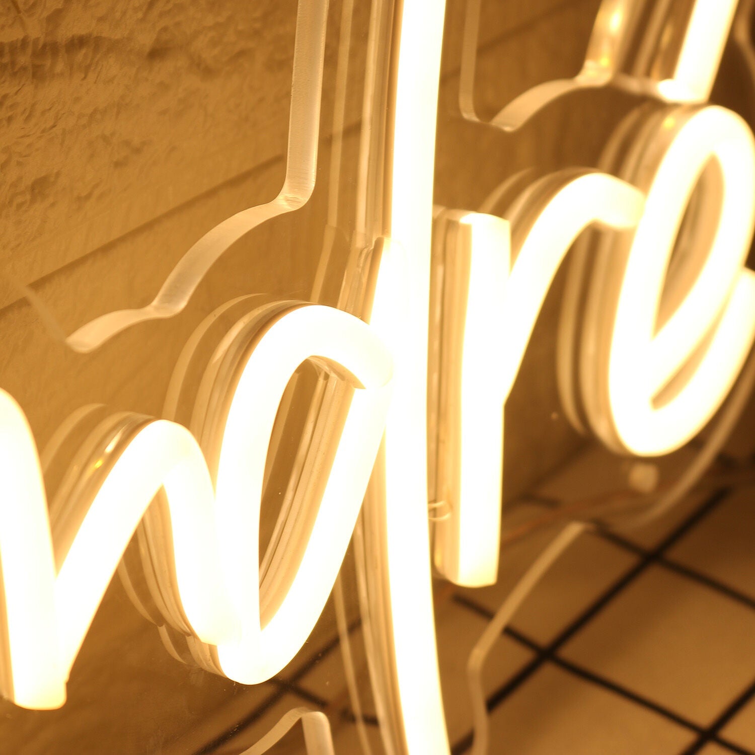 Les Zamdre Yellow Led Neon Sign - Shineneon
