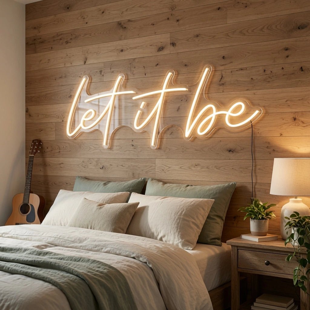 Let It Be LED Neon Sign - Shineneon