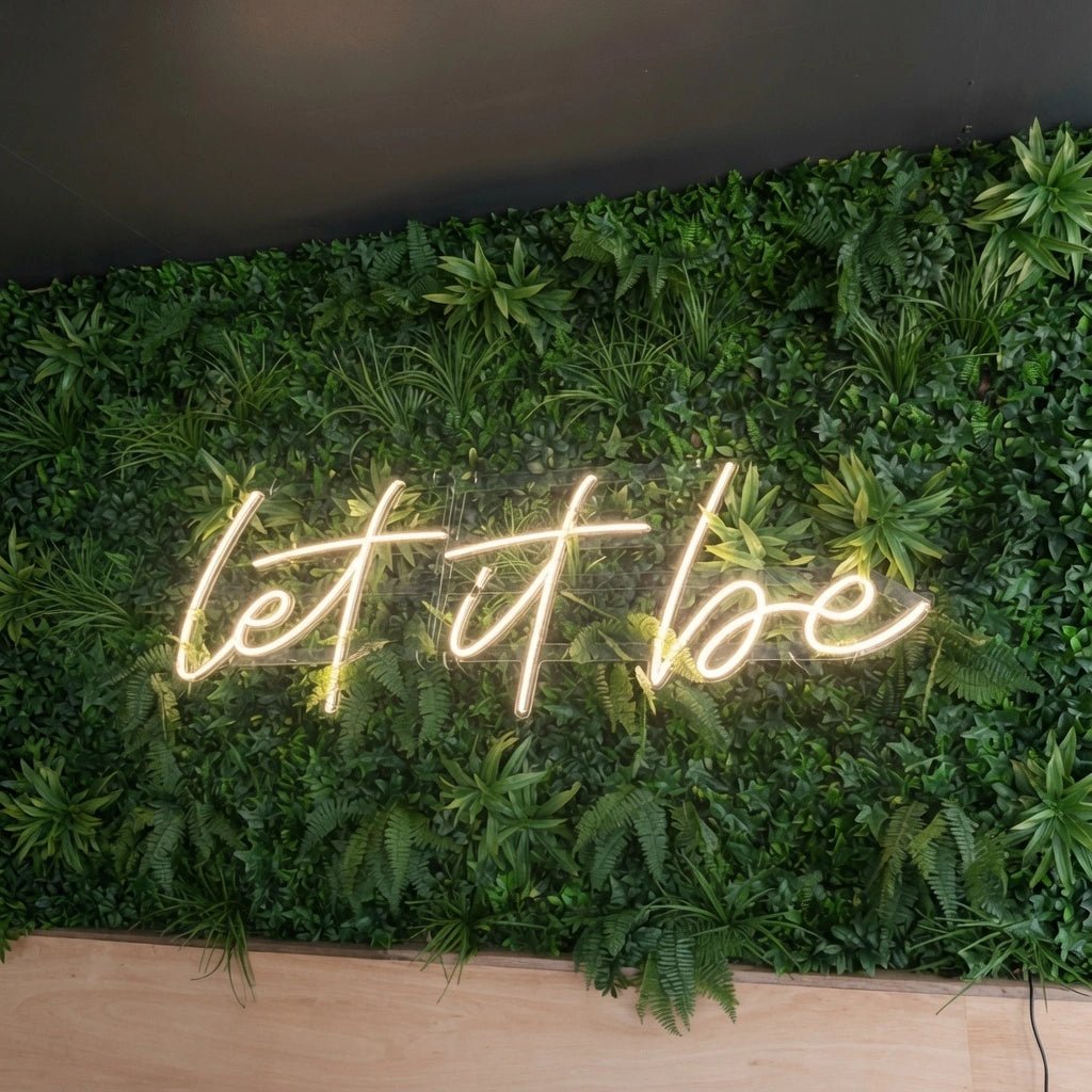 Let It Be LED Neon Sign - Shineneon