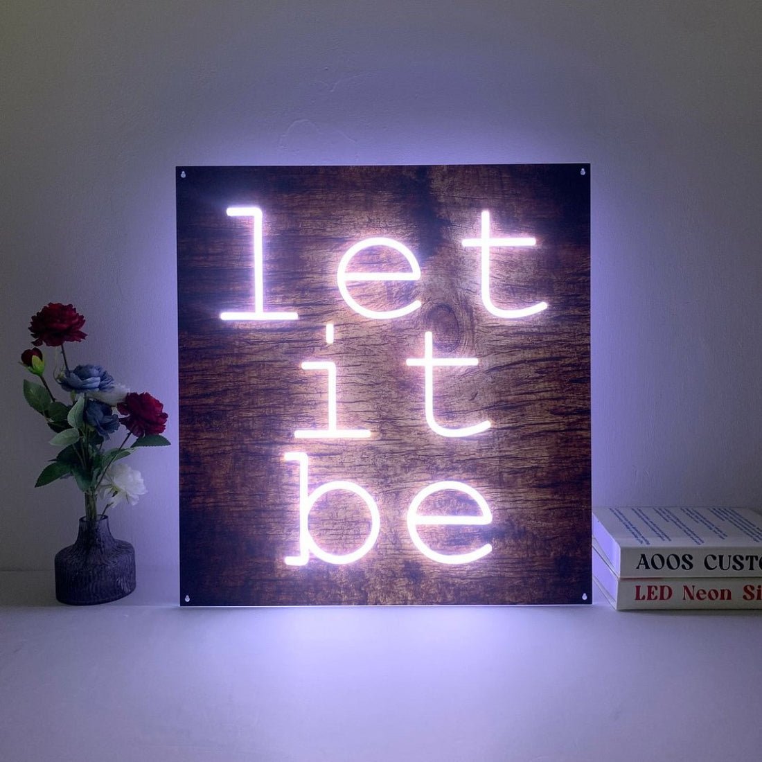 Let It Be Led Sign Business Neon Sign - Shineneon