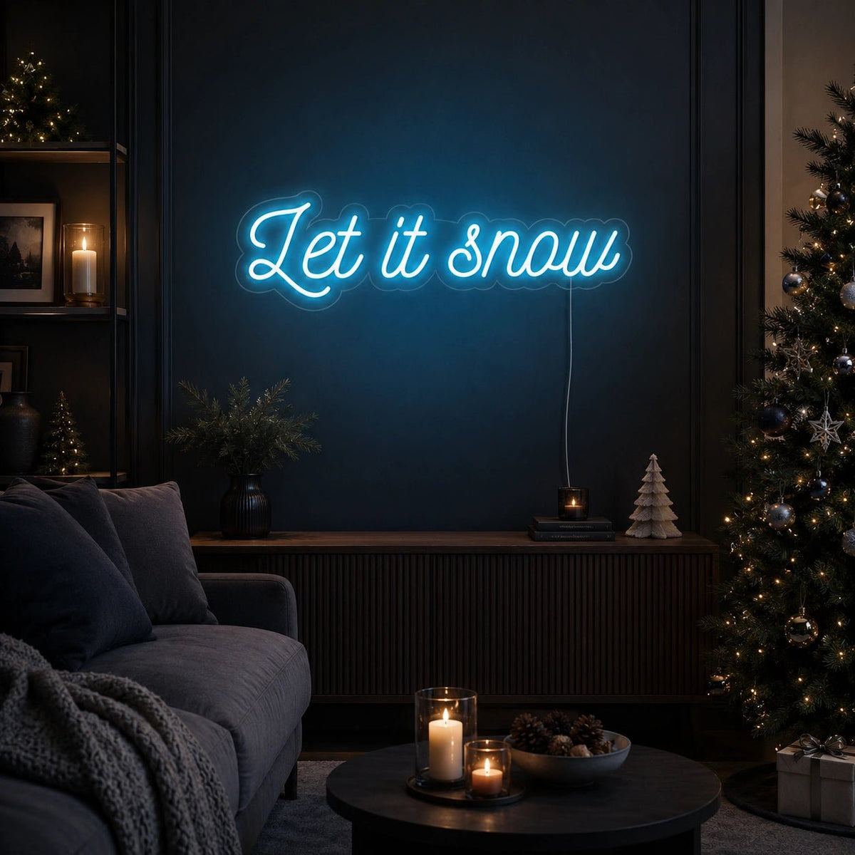 Let It Snow LED Neon Sign - Shineneon