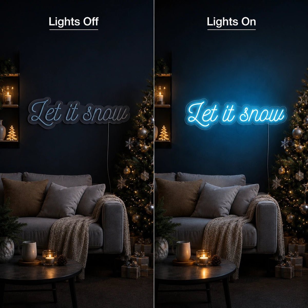 Let It Snow LED Neon Sign - Shineneon