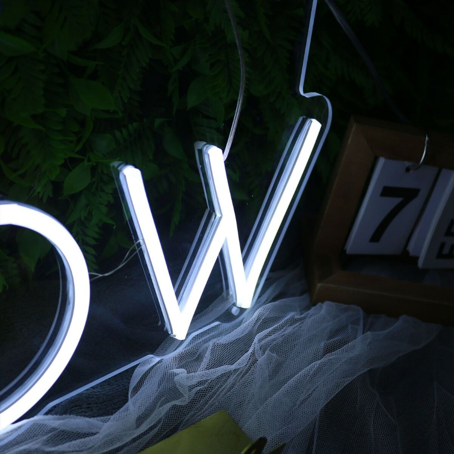 Let It Snow White Led Neon Sign | Shineneon