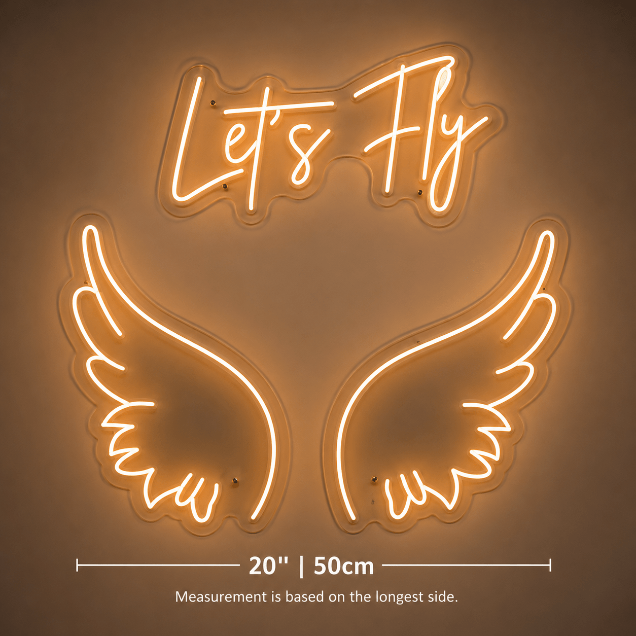 Let S Fly LED Neon Sign - Shineneon