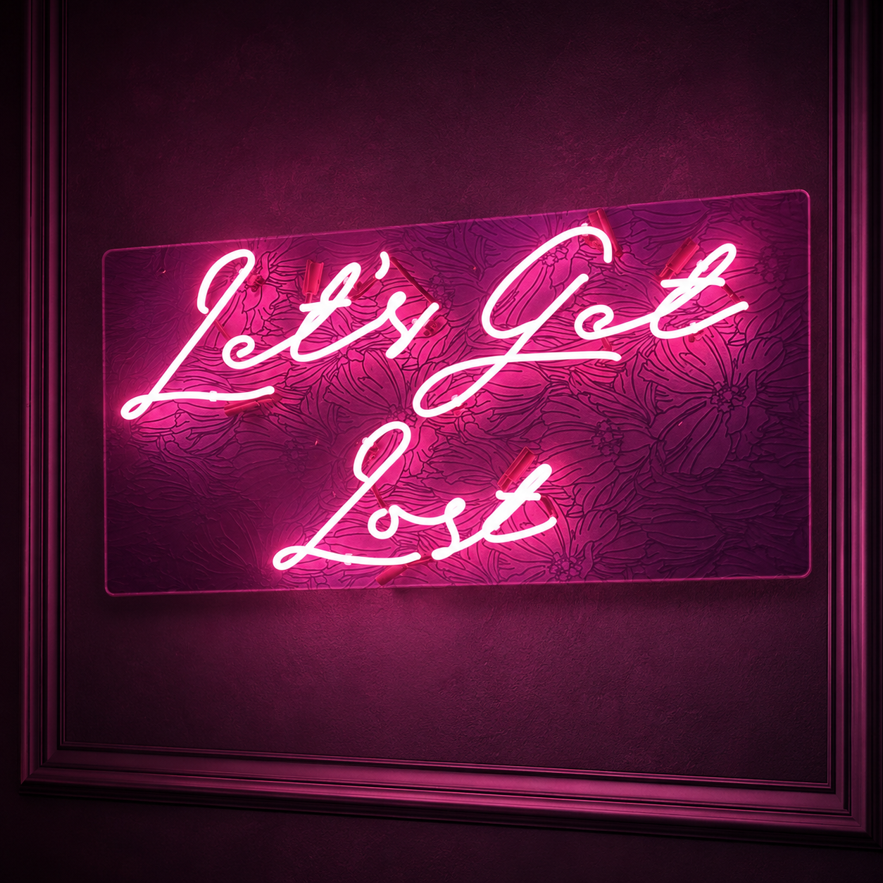 Let S Get Lost Room Decor LED Neon Sign - 02 High-Converting Product Image