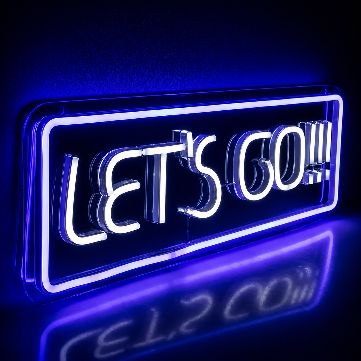 Let S Go LED Neon Sign - 02 High-Converting Product Image