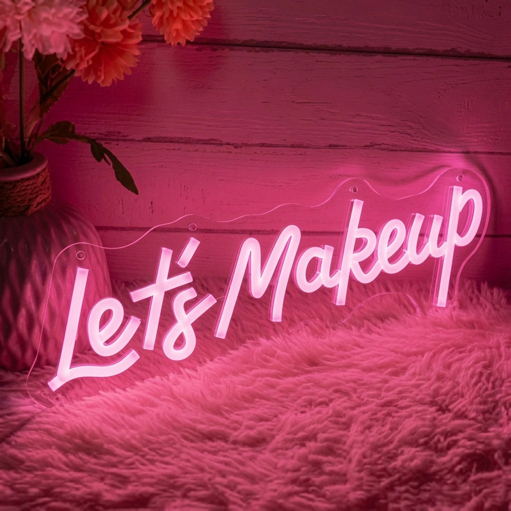 Let S Make Up Business LED Neon Sign - 02 High-Converting Product Image