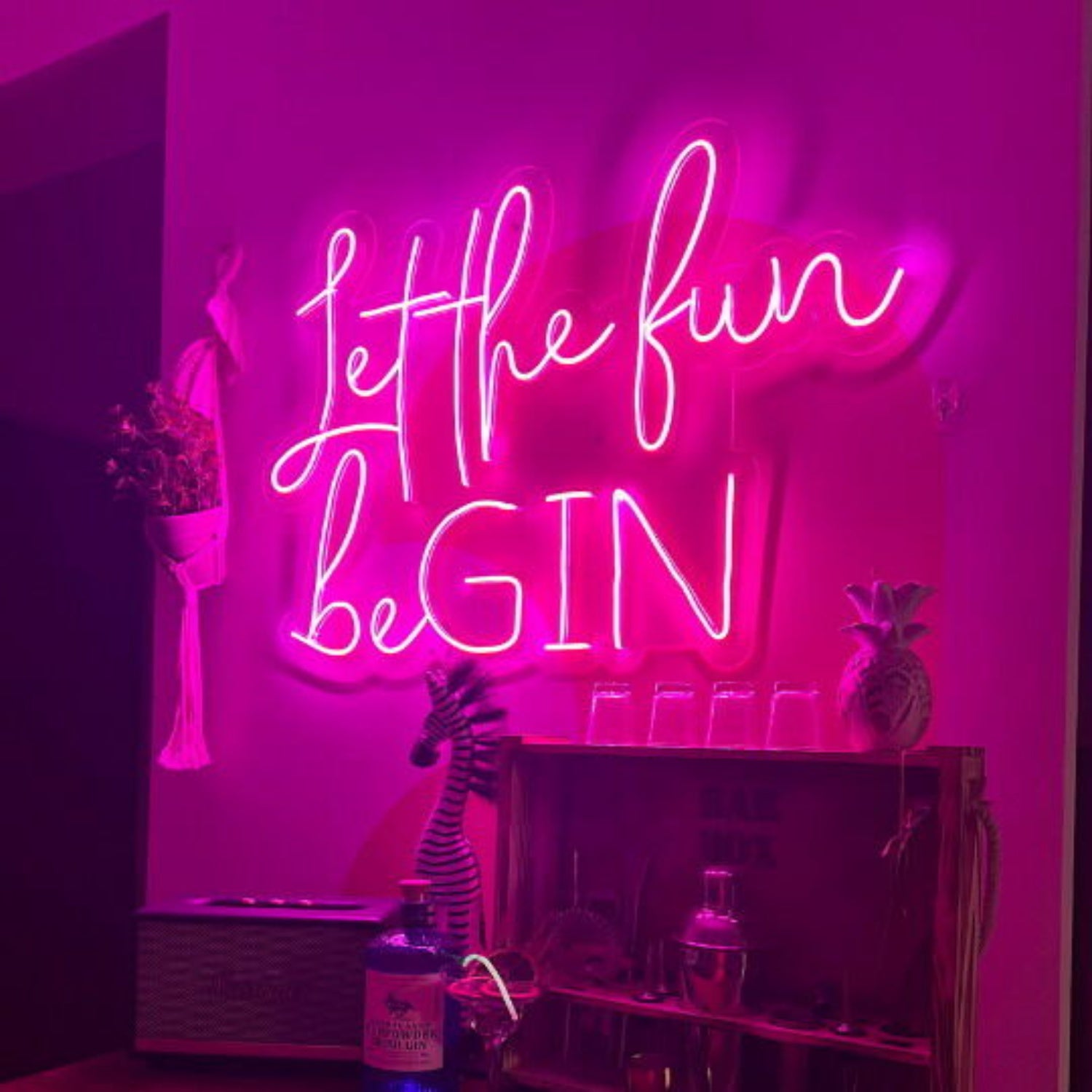 Let The Fun Begin Led Neon Sign For Fun And Social Spaces | Shineneon