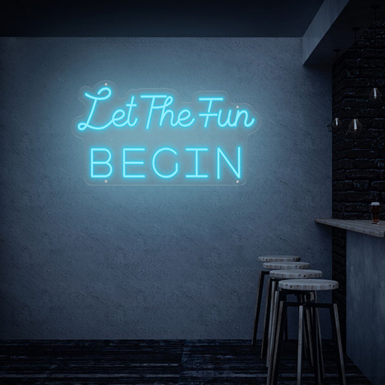 Let The Fun Begin Neon Sign Wall Art Decor | Shineneon