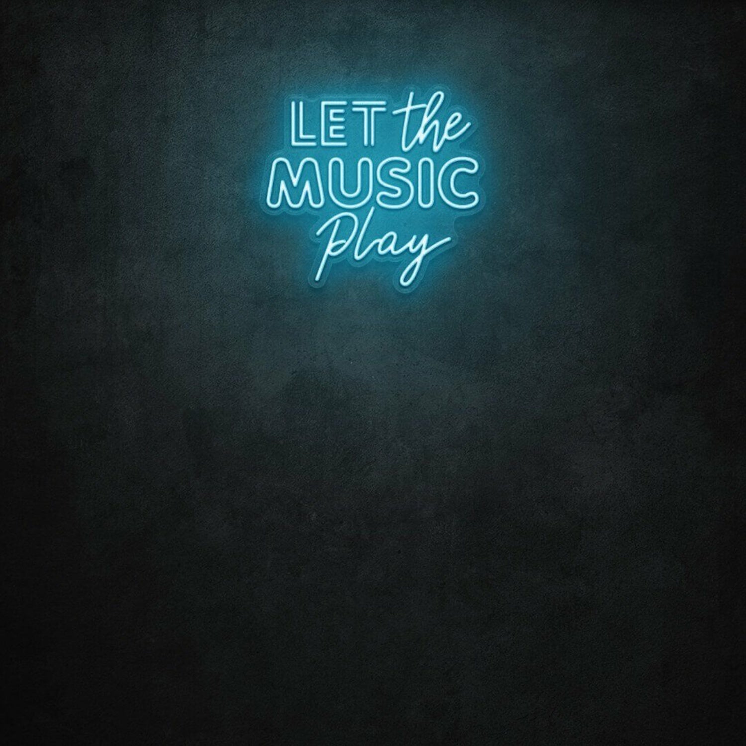 Let The Music Play Led Sign | Shineneon