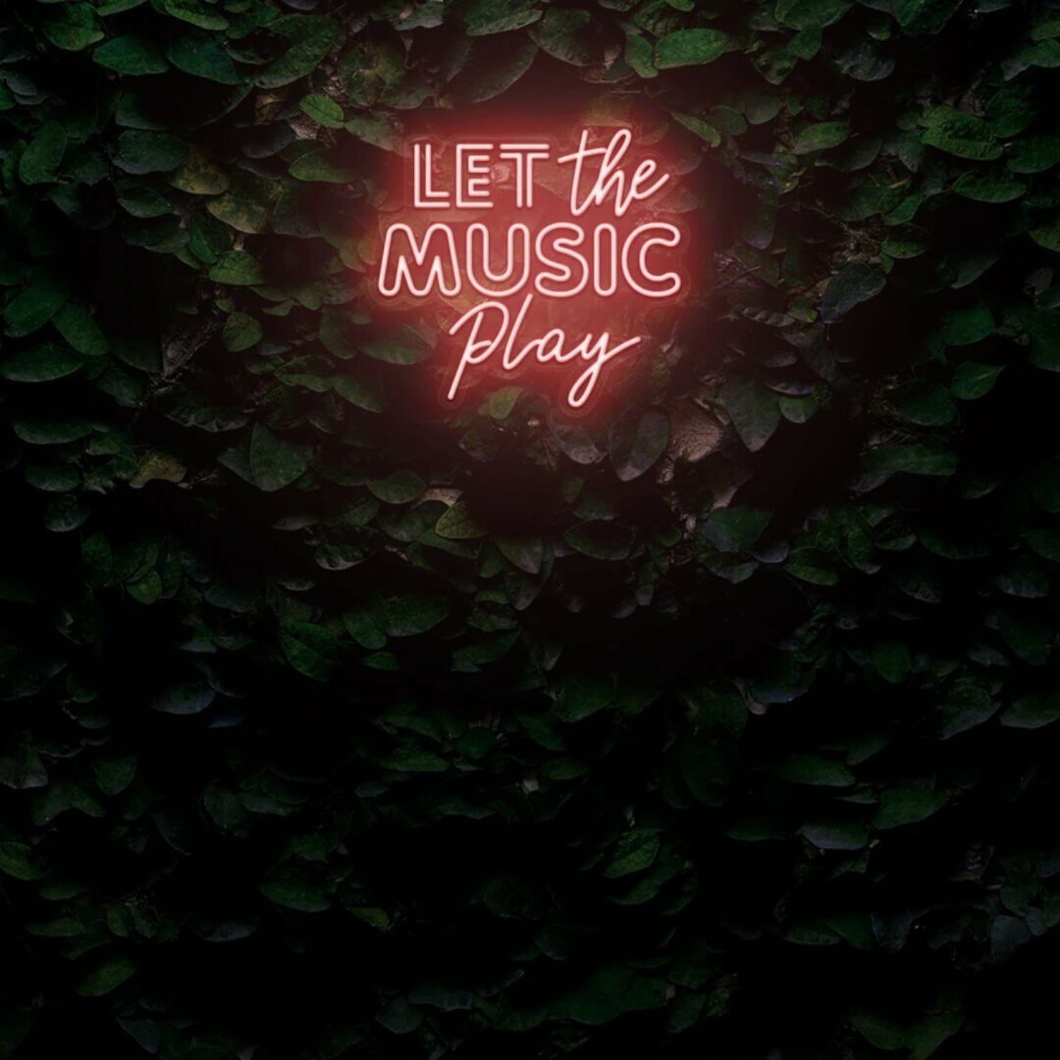 Let The Music Play Led Sign | Shineneon