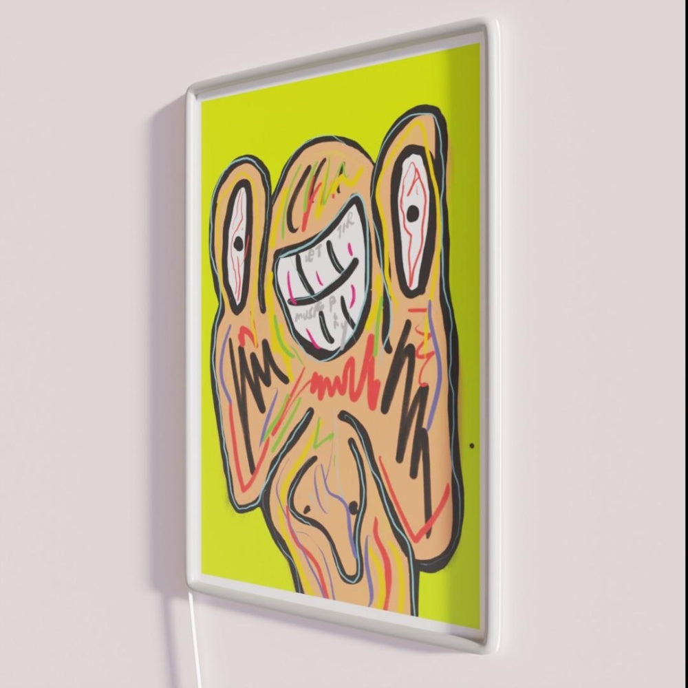 Let The Music Play Rgb Led Neon Sign Bar Led Neon Wall Art