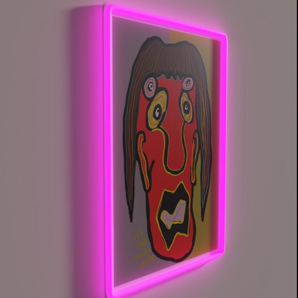 Let The Music Play Rgb Led Neon Sign Home Gallery Neon Sign