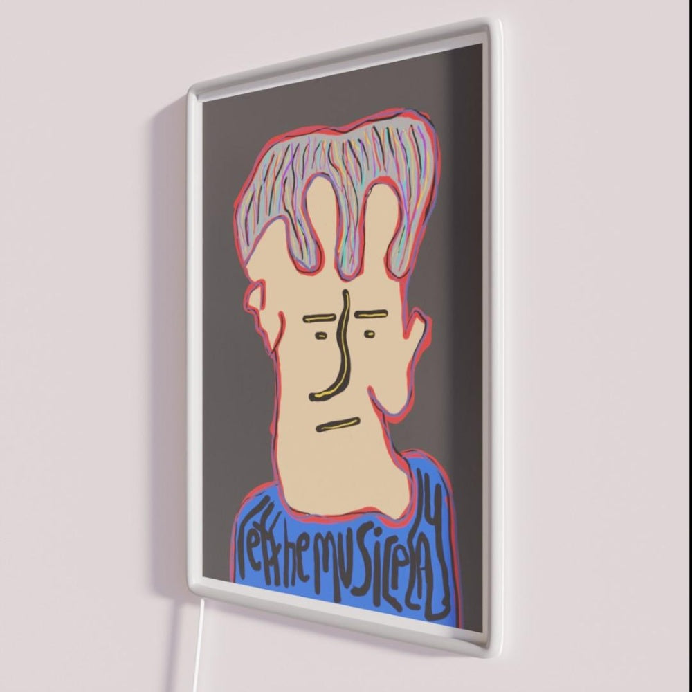 Let The Music Play Rgb Led Neon Sign Home Neon Artwork Sign