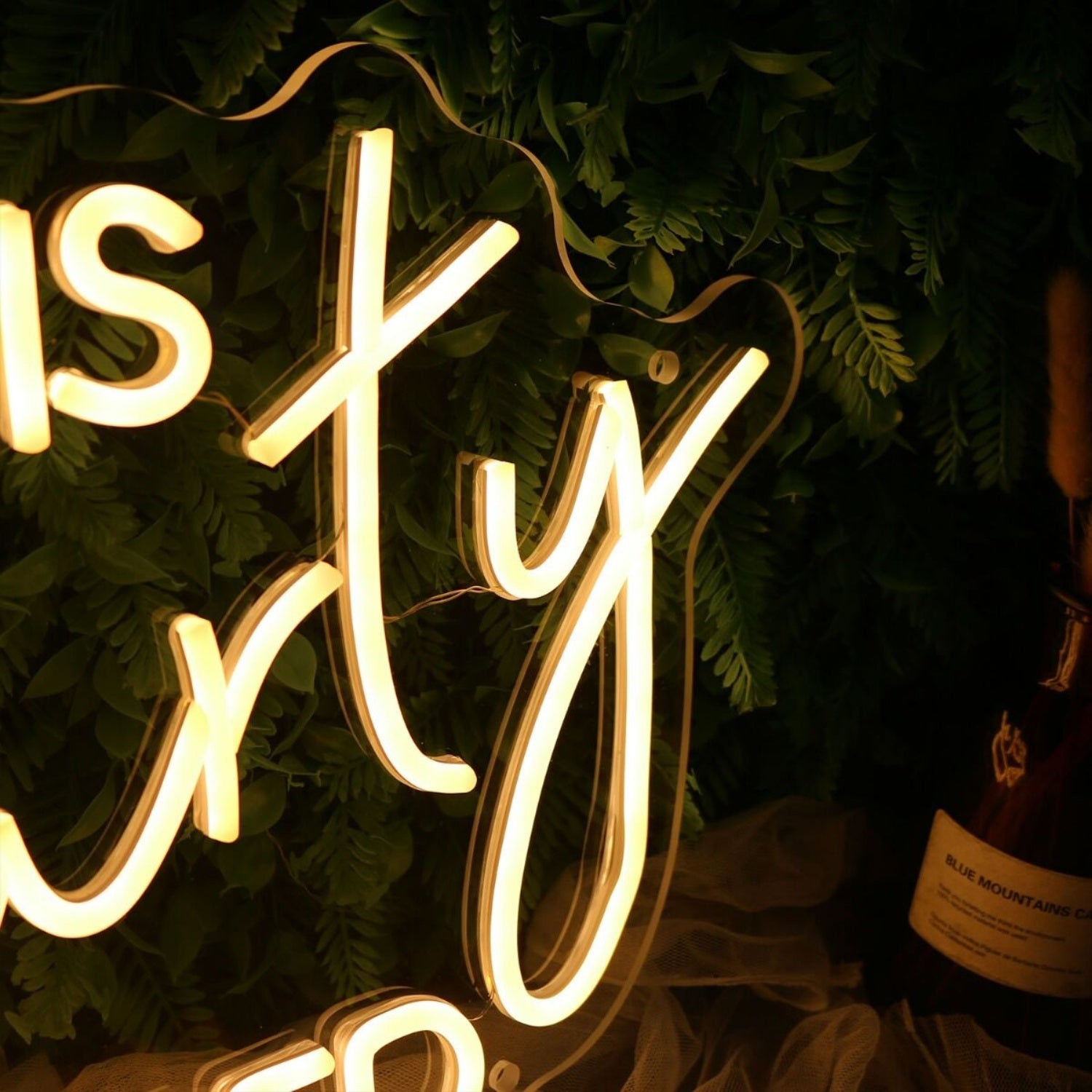 Let Us Get This Party Started Yelow Neon Sign | Shineneon