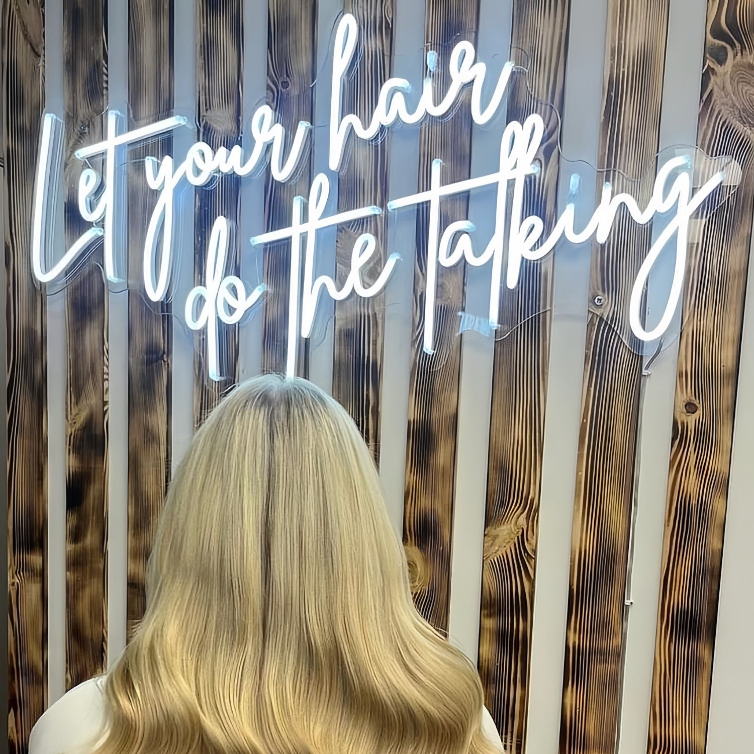 Let Your Hair Do The Talking Light Up Your Space With Neon Style | Shineneon
