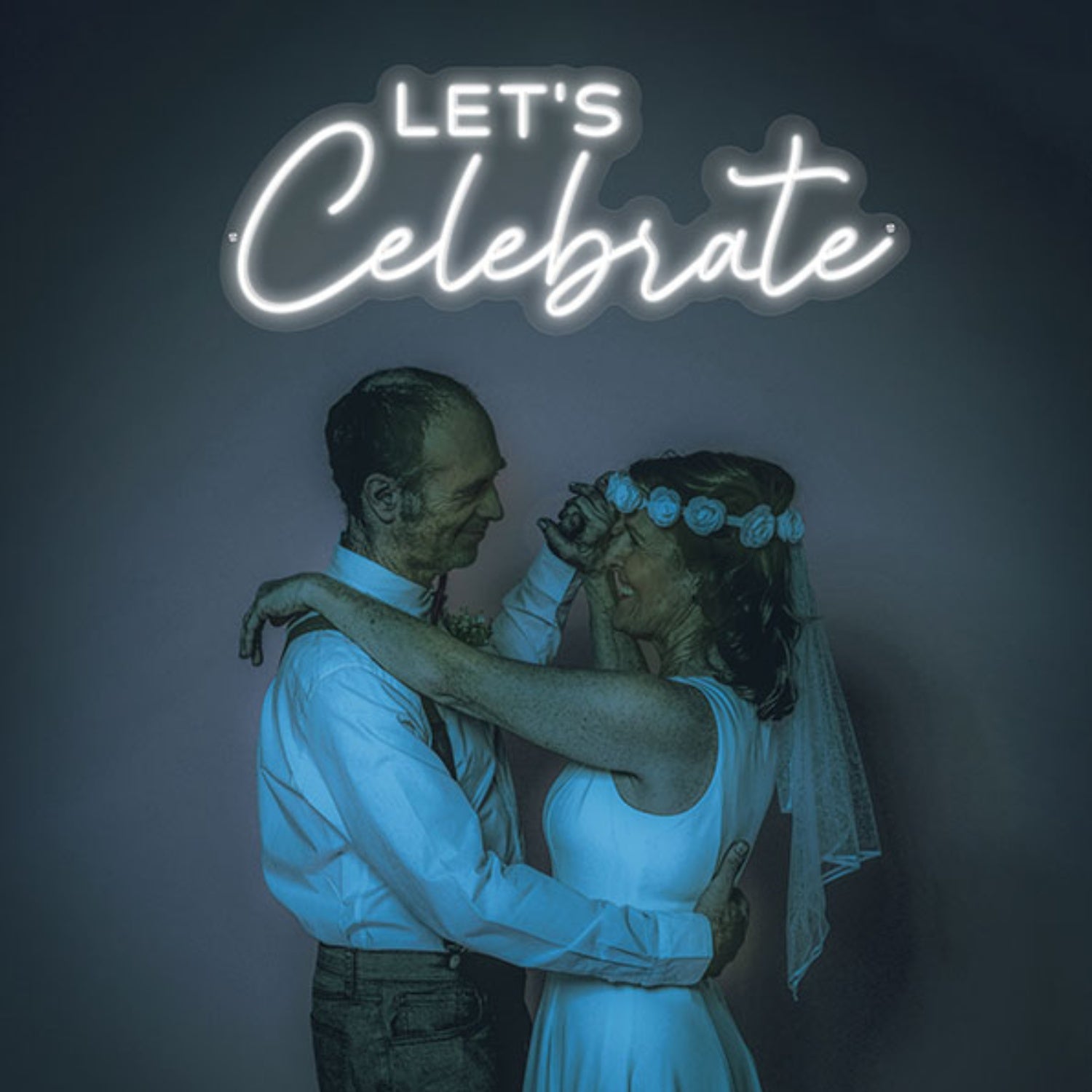 Lets Celebrate Neon Sign Wall Art Decor | Shineneon