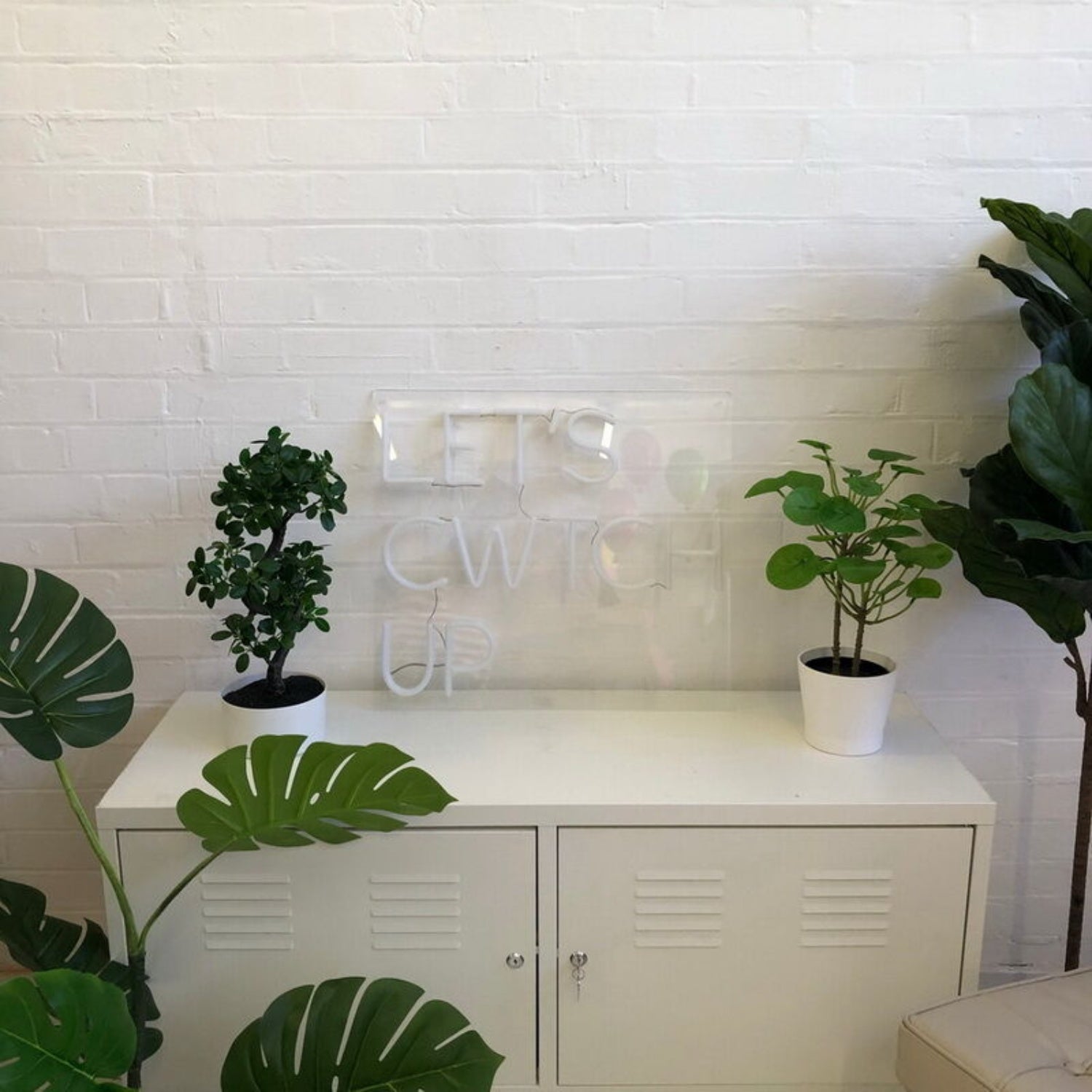 Lets Cwtch Up Neon Sign | Shineneon