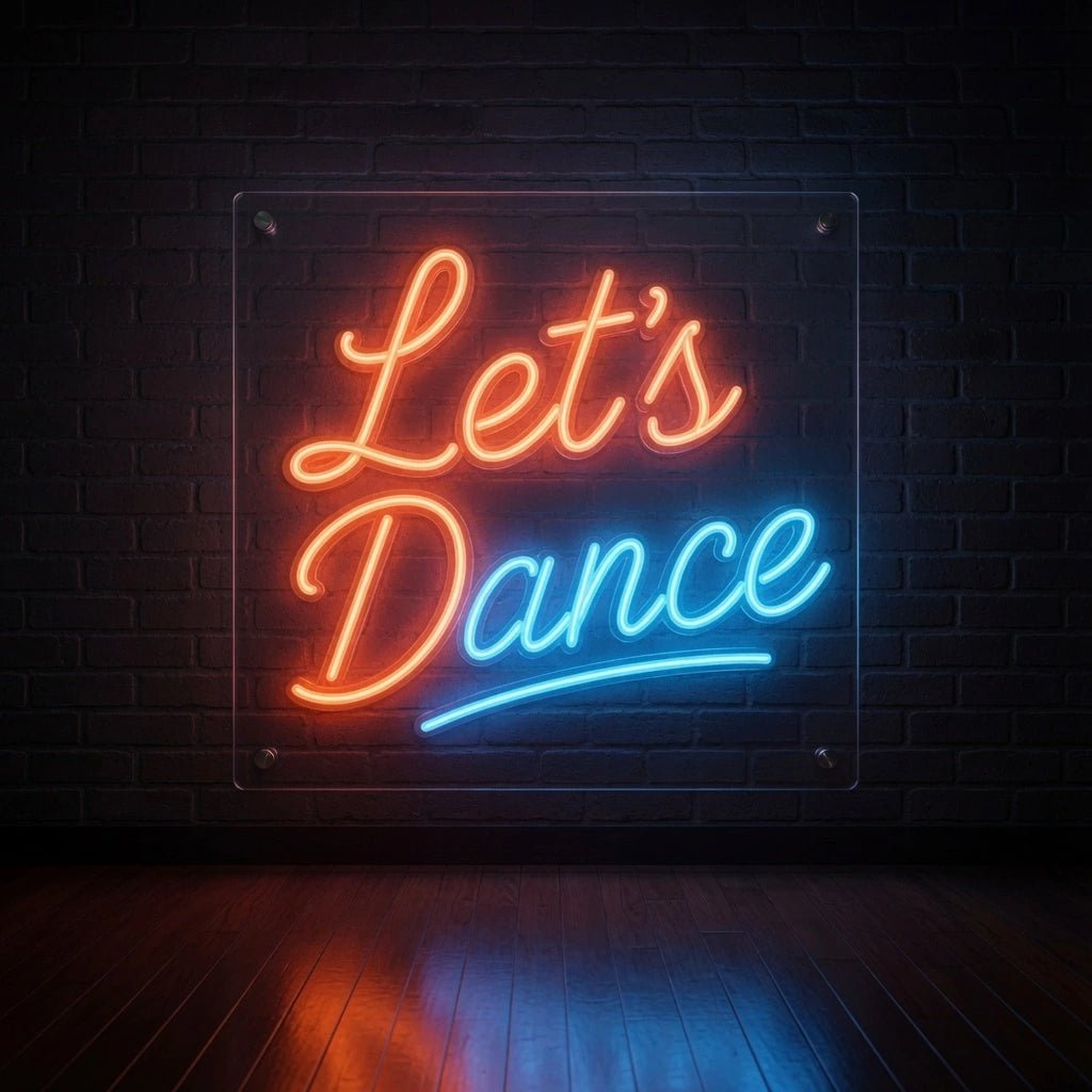 Let's Dance Business Wall Art LED Neon Sign - Shineneon