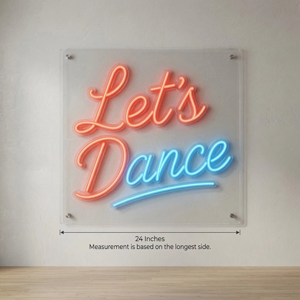 Let's Dance Business Wall Art LED Neon Sign - Shineneon