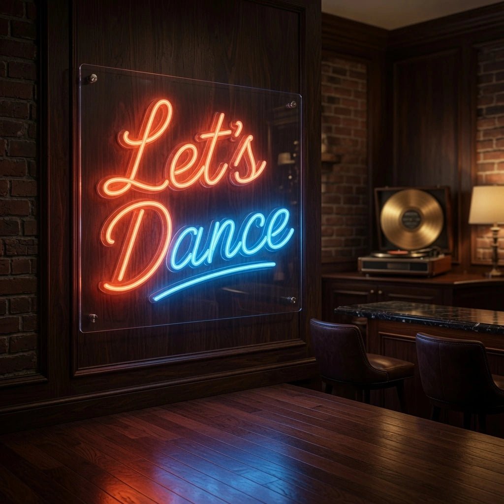 Let's Dance Business Wall Art LED Neon Sign - Shineneon