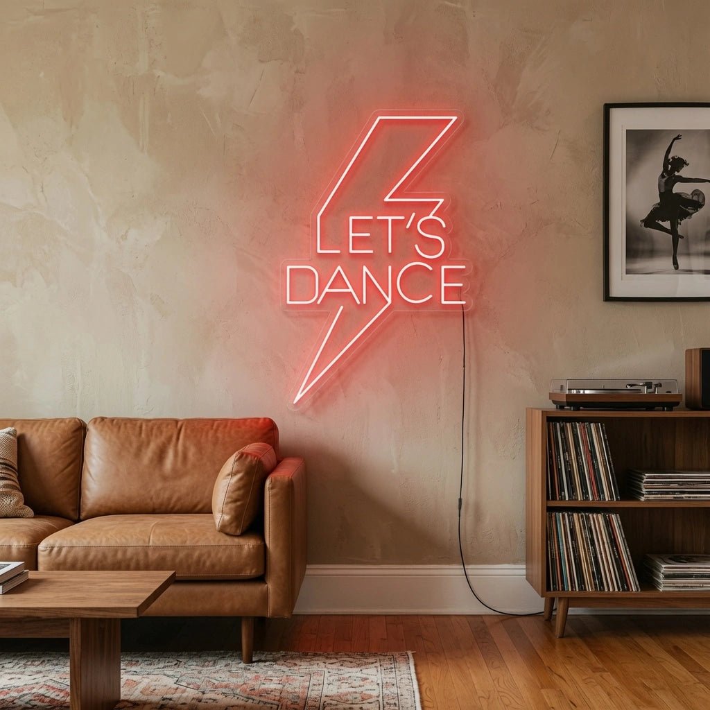 Let's Dance Coffee Shop Wall Decor LED Neon Sign - Shineneon