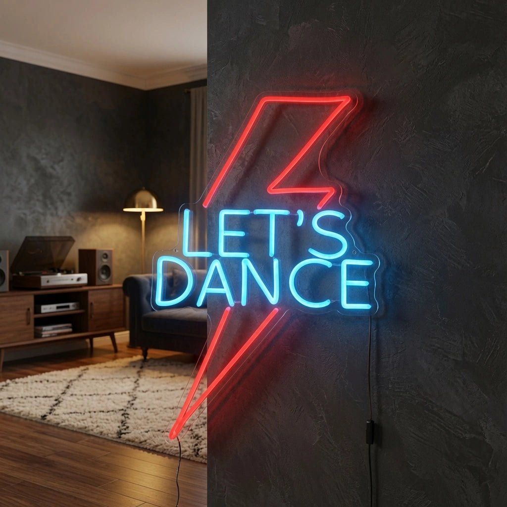 Let's Dance Commercial Wall Art LED Neon Sign - Shineneon