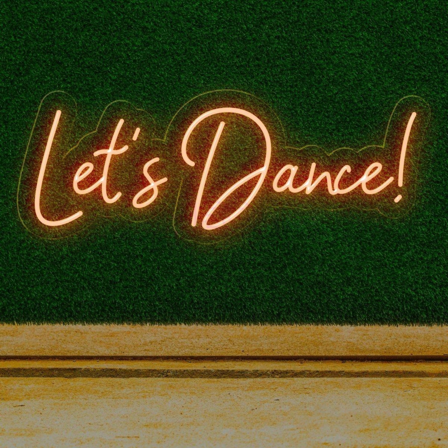 Lets Dance Led Neon Sign Dance Decor | Shineneon