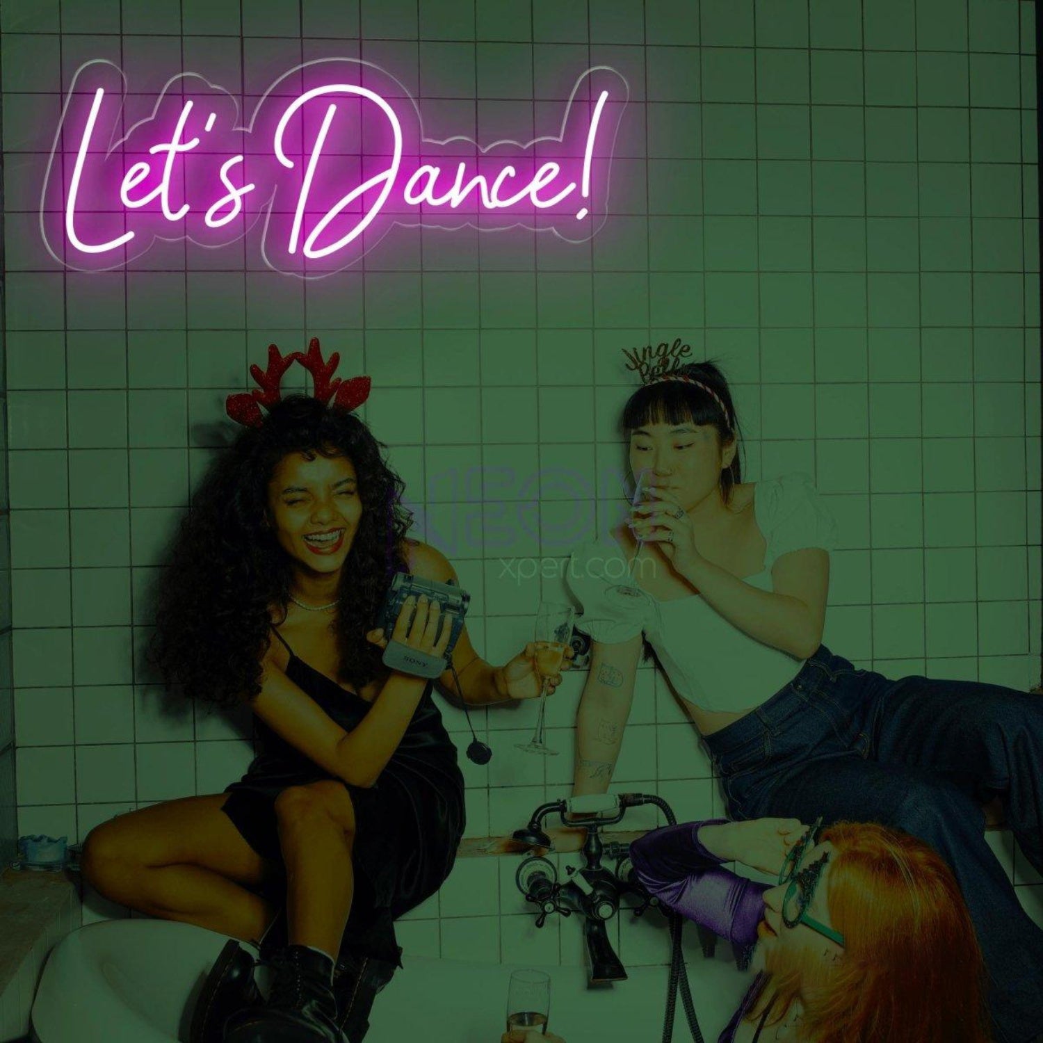 Lets Dance Led Neon Sign Dance Decor | Shineneon