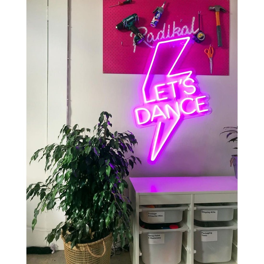 Lets Dance Led Sign Business Neon Sign For Home - Shineneon