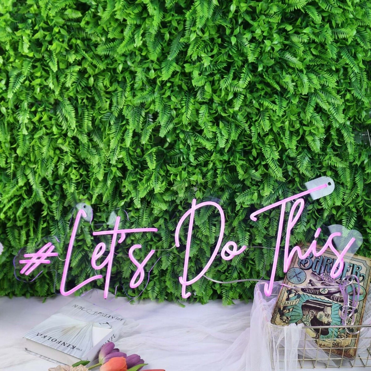 Lets Do This Purple Led Neon Sign - Shineneon