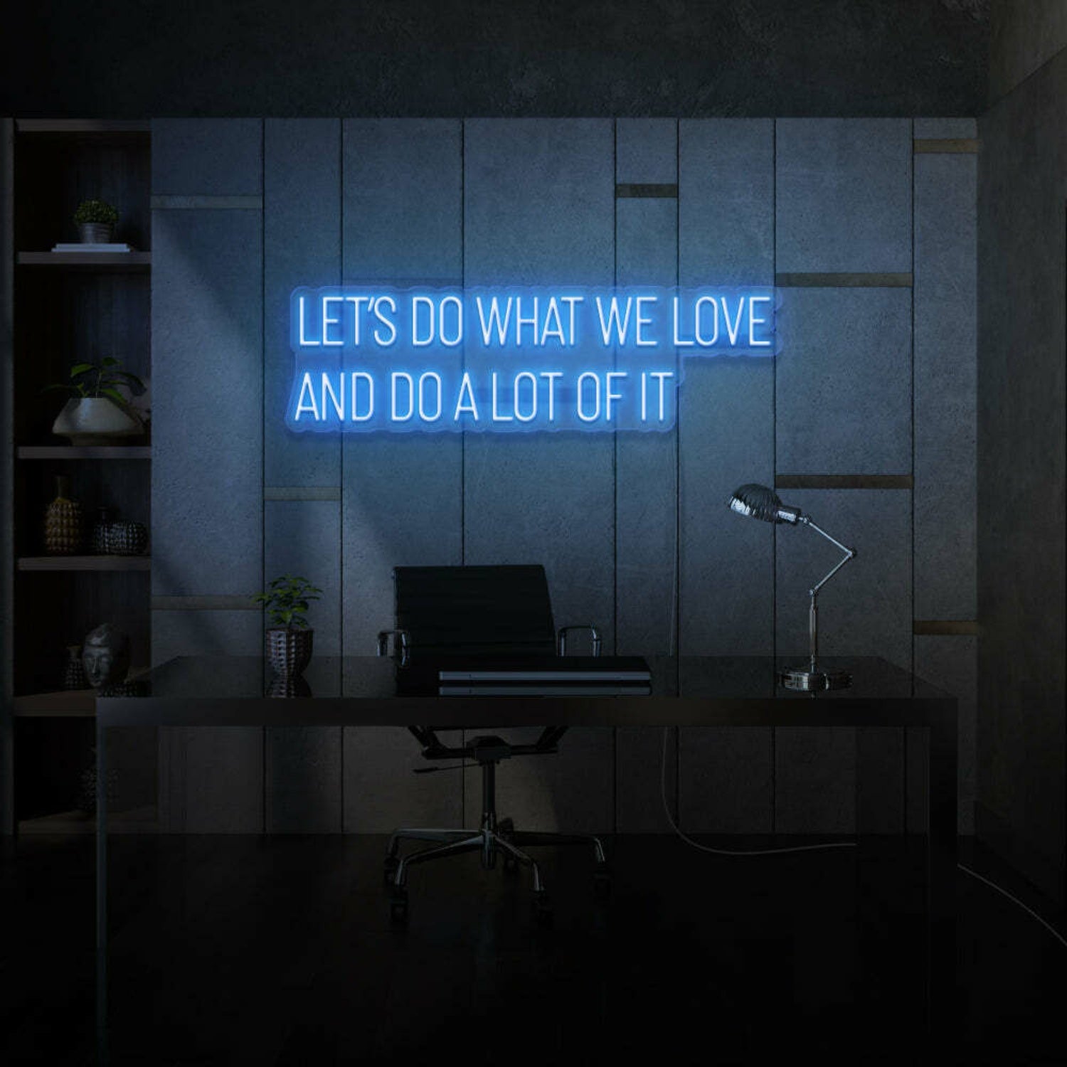 Lets Do What We Love And Do A Lot Of It Led Neon Sign Lettering | Shineneon