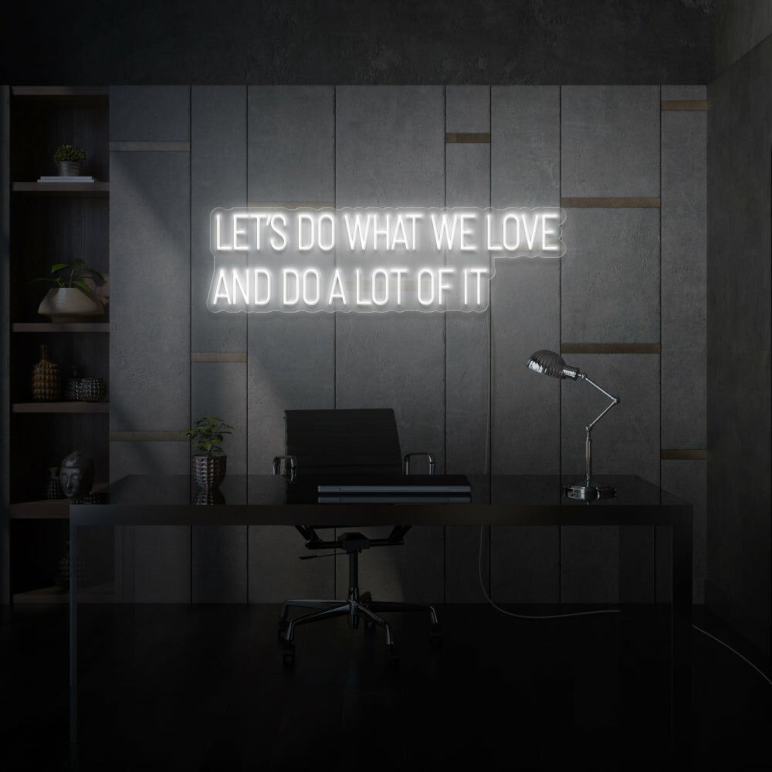 Lets Do What We Love And Do A Lot Of It Led Neon Sign Lettering | Shineneon