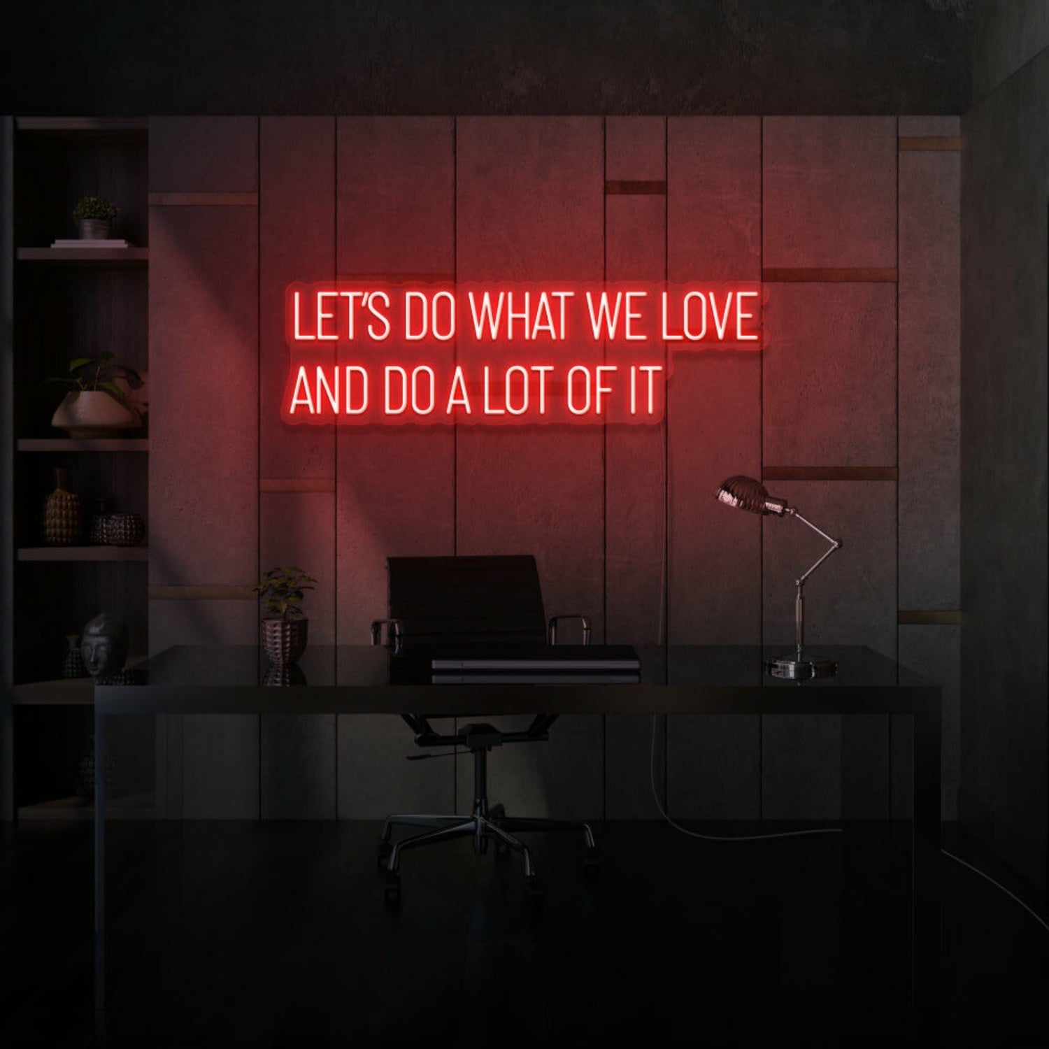 Lets Do What We Love And Do A Lot Of It Led Neon Sign Lettering | Shineneon