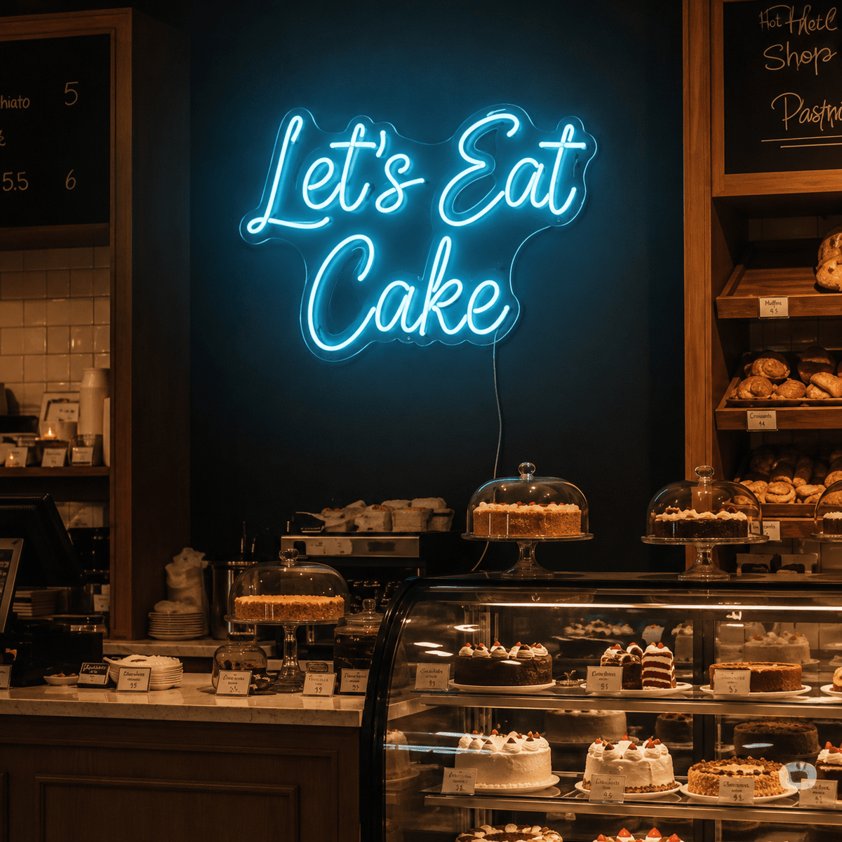 Let's Eat Cake LED Neon Sign - Shineneon