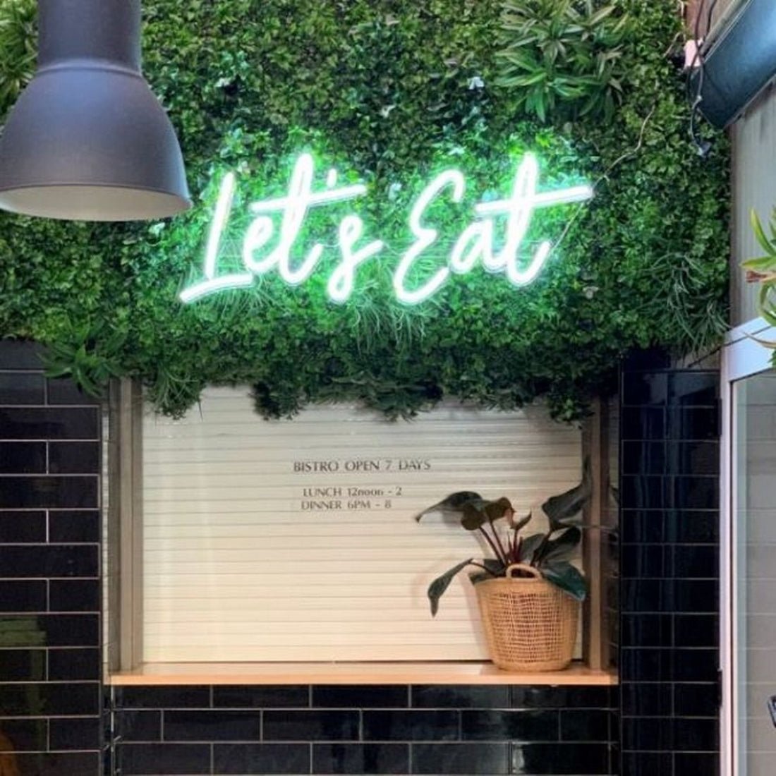 Lets Eat Led Sign Business Neon Sign - Shineneon