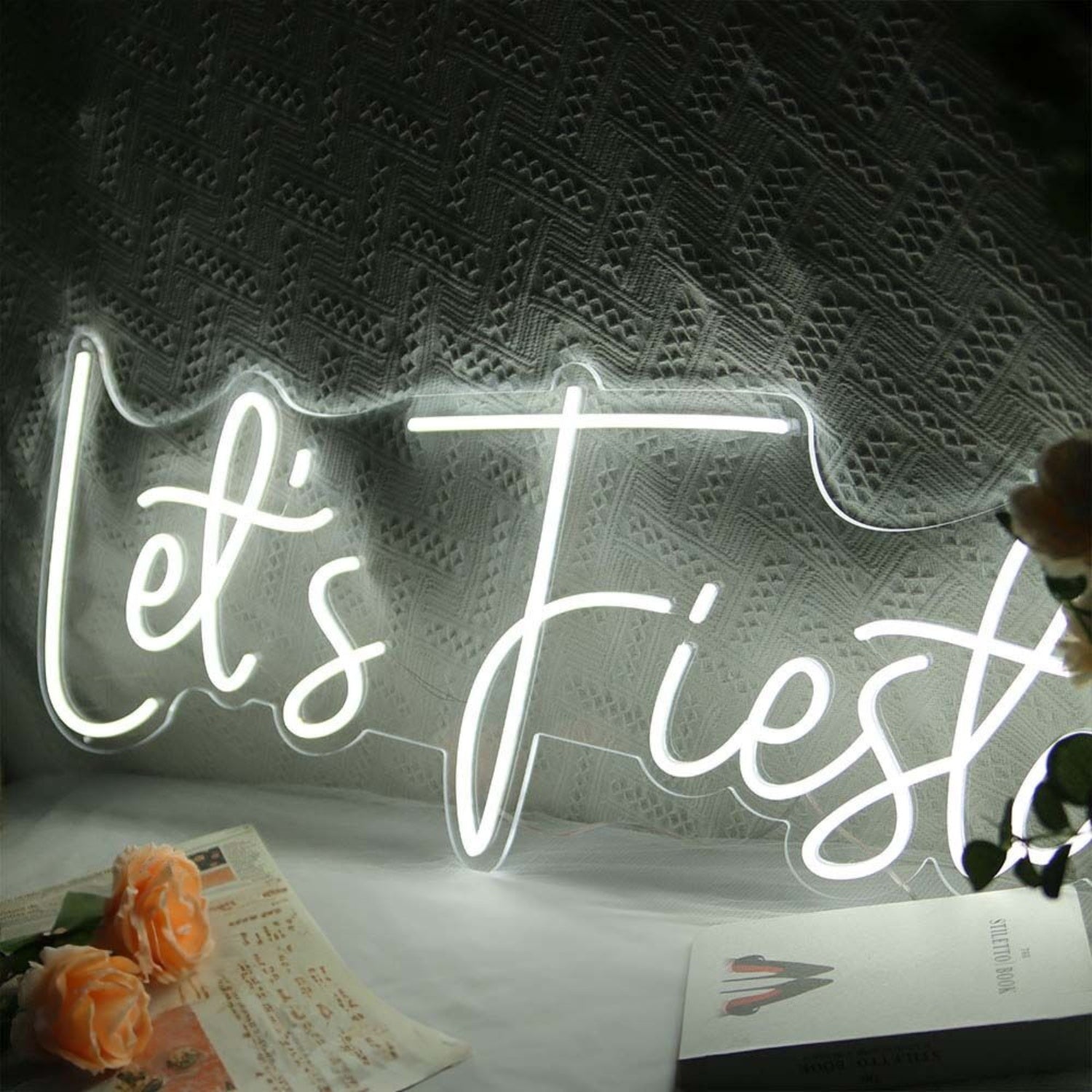 Lets Fiesta Led Neon Sign Fcelebratory And Fun Spaces | Shineneon