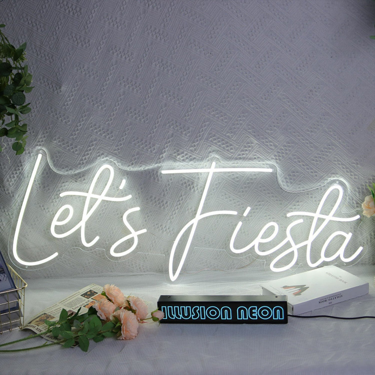 Lets Fiesta Led Neon Sign Fcelebratory And Fun Spaces | Shineneon