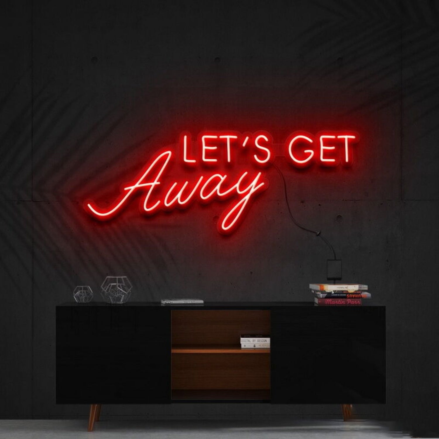 Lets Get Away Led Neon Sign Ftravel Lovers | Shineneon