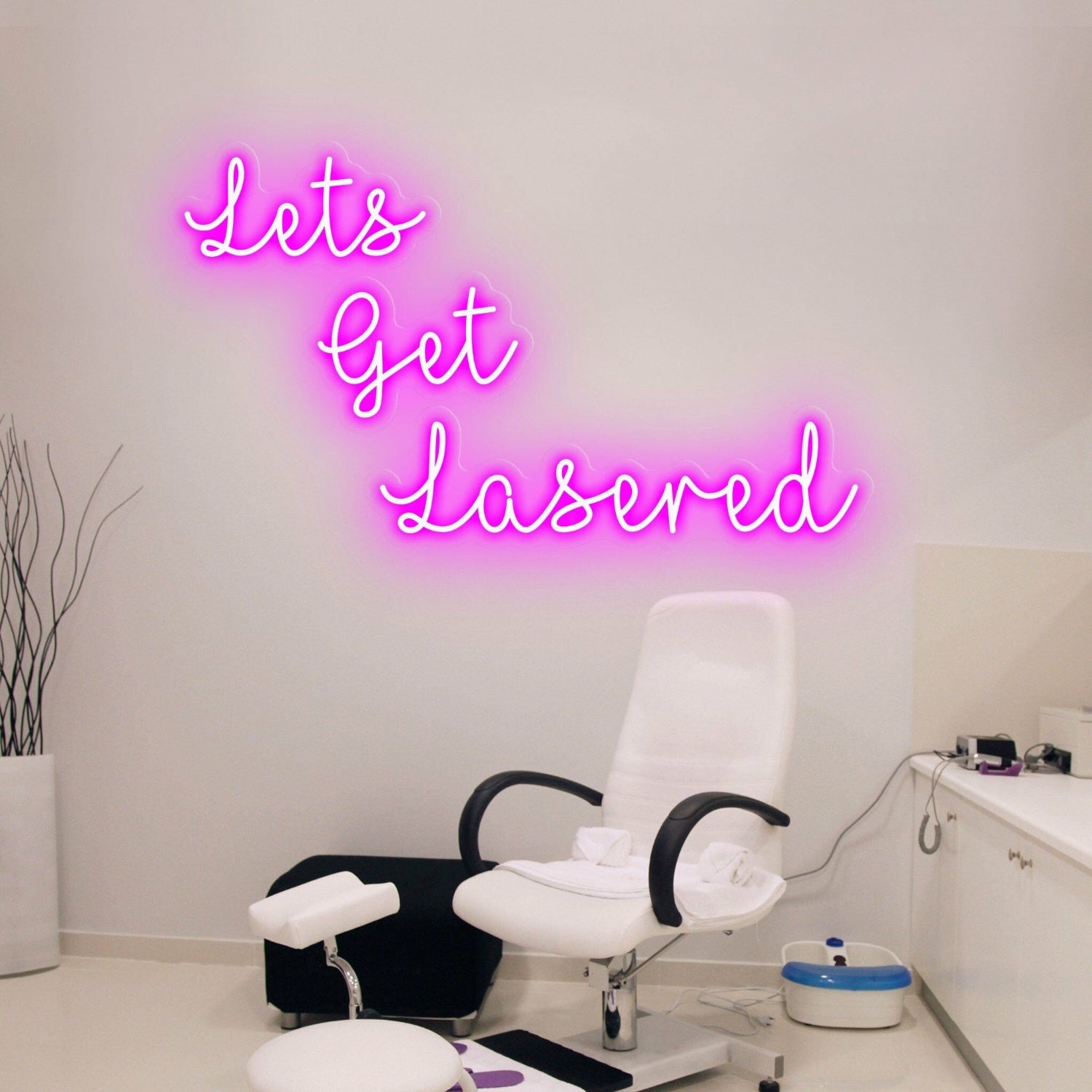 Lets Get Lasered Add A Modern Twist To Beauty With Neon | Shineneon