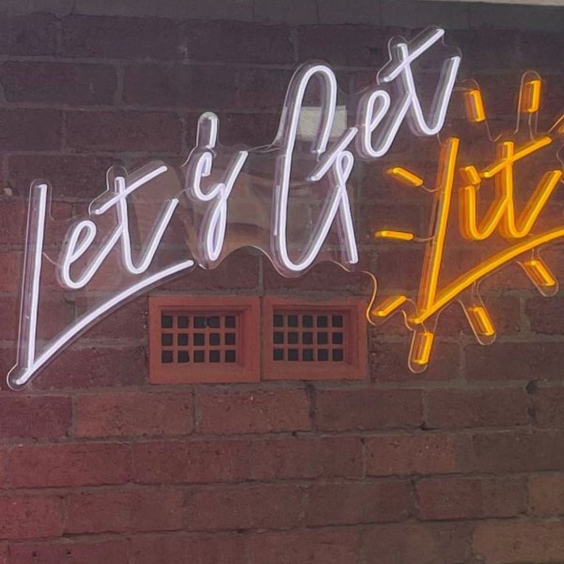 Lets Get Lit Led Sign Business Neon Sign - Shineneon