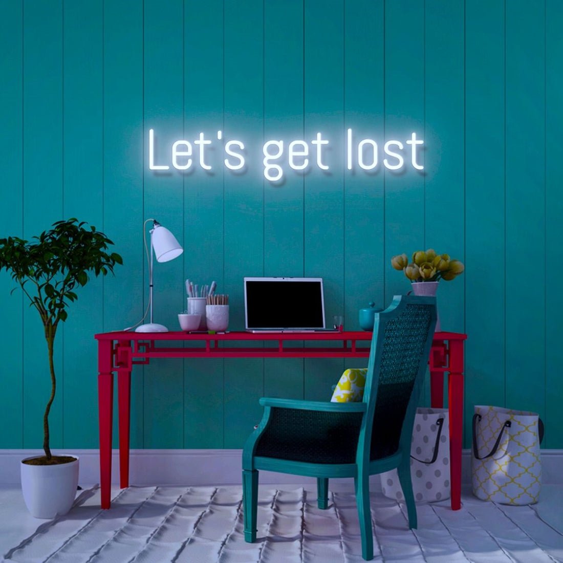 Lets Get Lost Led Sign Business Neon Sign - Shineneon