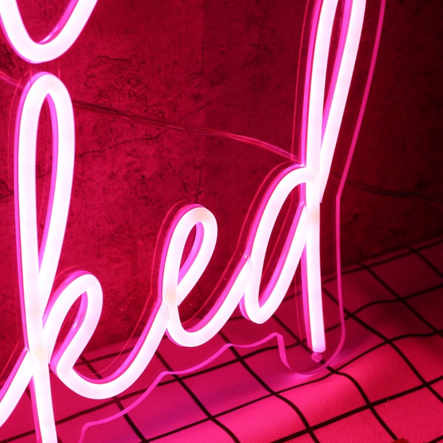 Lets Get Naked Red Custom Led Neon Sign - Shineneon