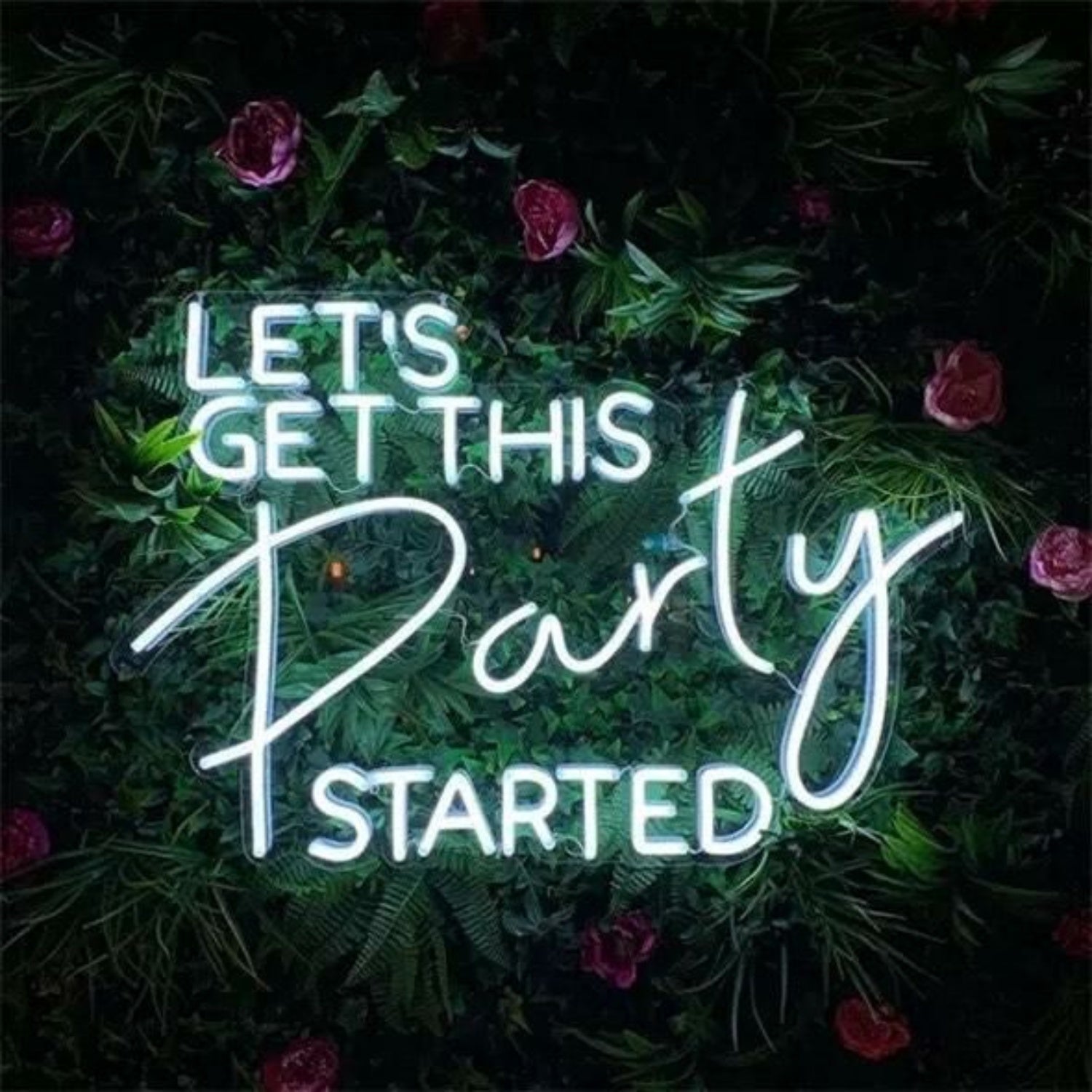 Lets Get This Party Started Neon Sign For Celebratory | Shineneon