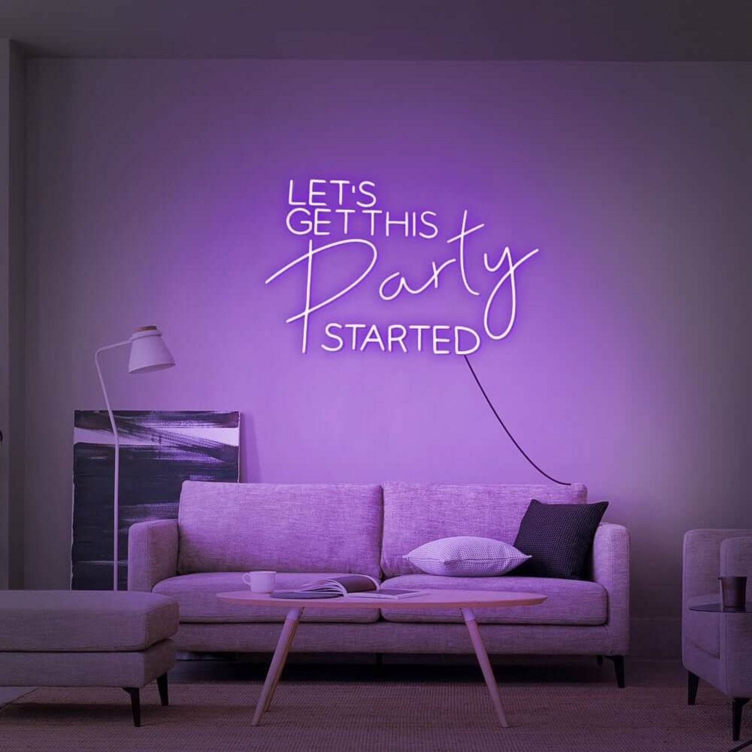 Lets Get This Party Started Neon Sign For Fun | Shineneon