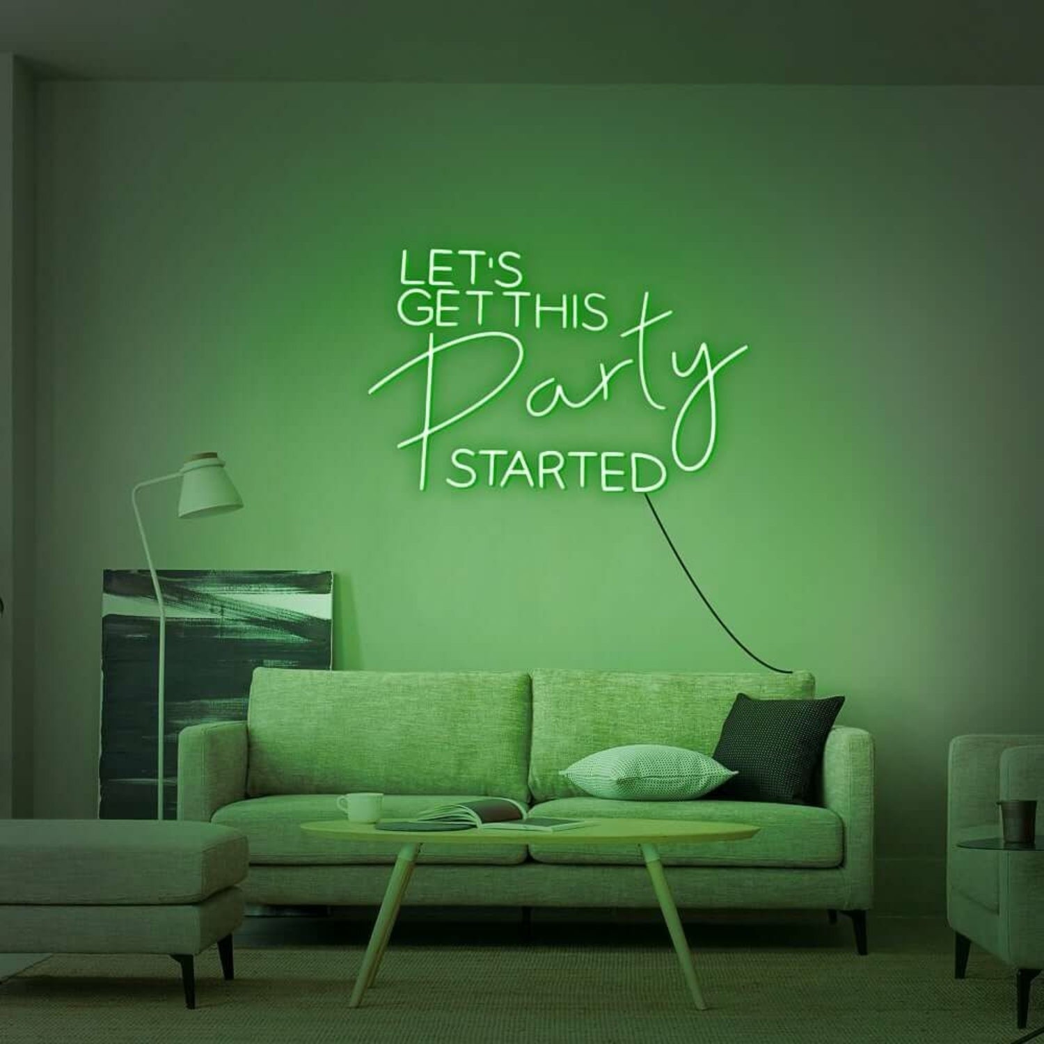 Lets Get This Party Started Neon Sign For Fun | Shineneon