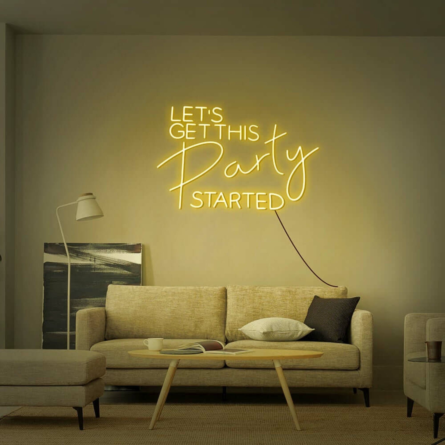 Lets Get This Party Started Neon Sign For Fun | Shineneon