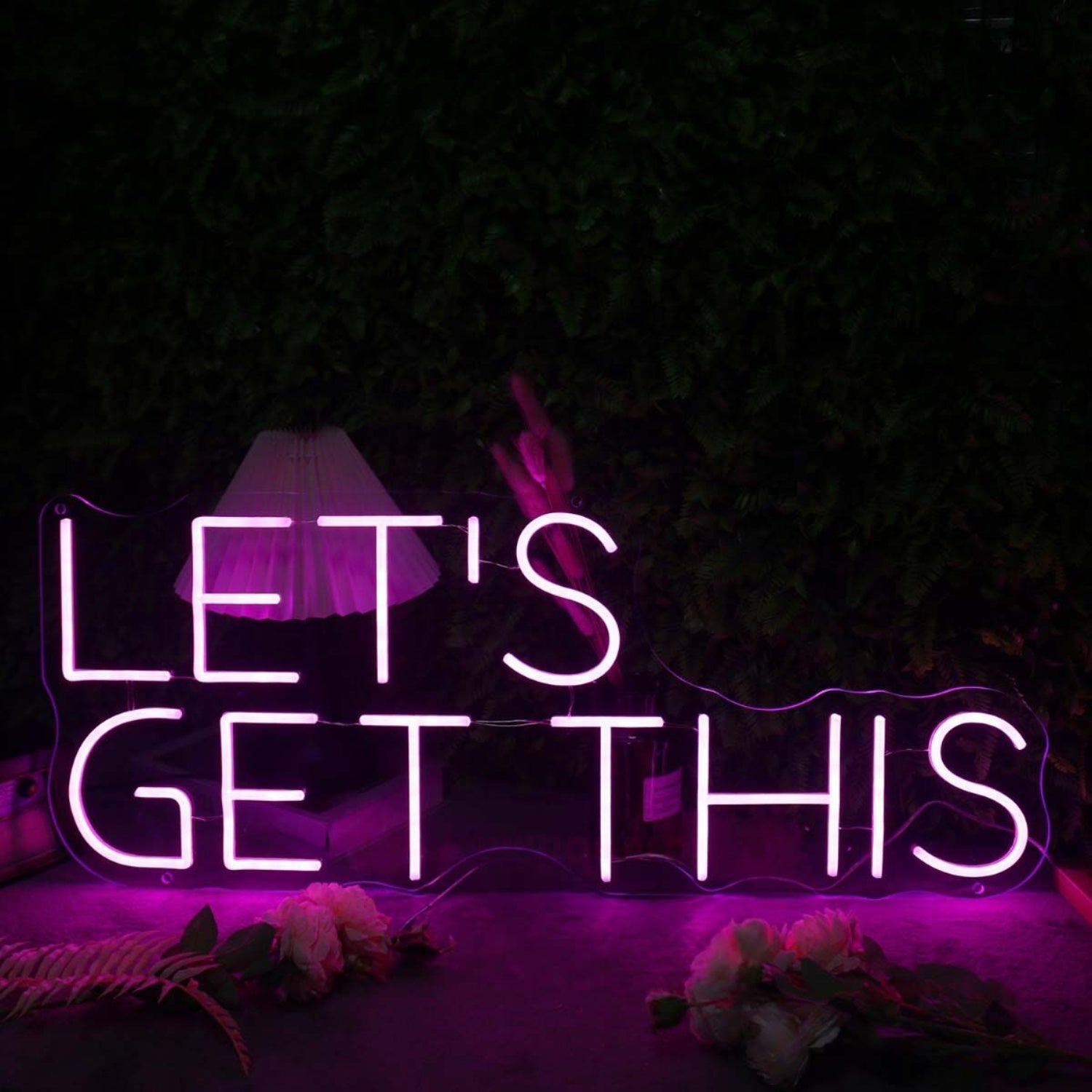 Lets Get This Pink Neon Sign | Shineneon